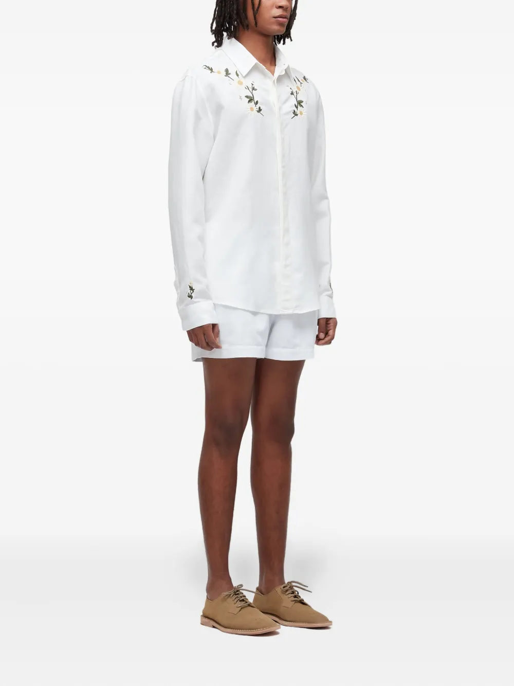 Osklen Daisy Light ML overhemd - Wit