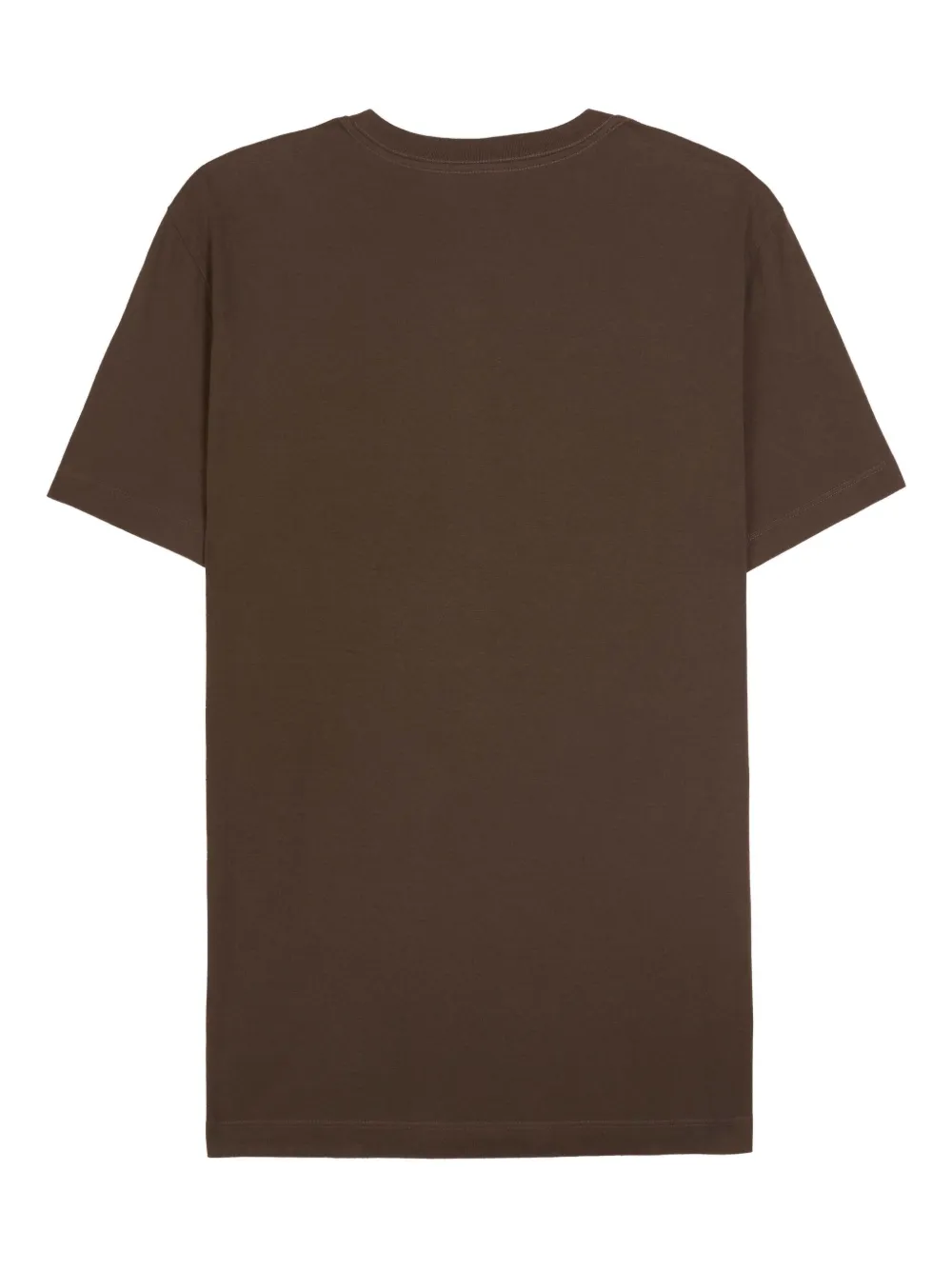 Osklen T-shirt met schelpen-print - Bruin