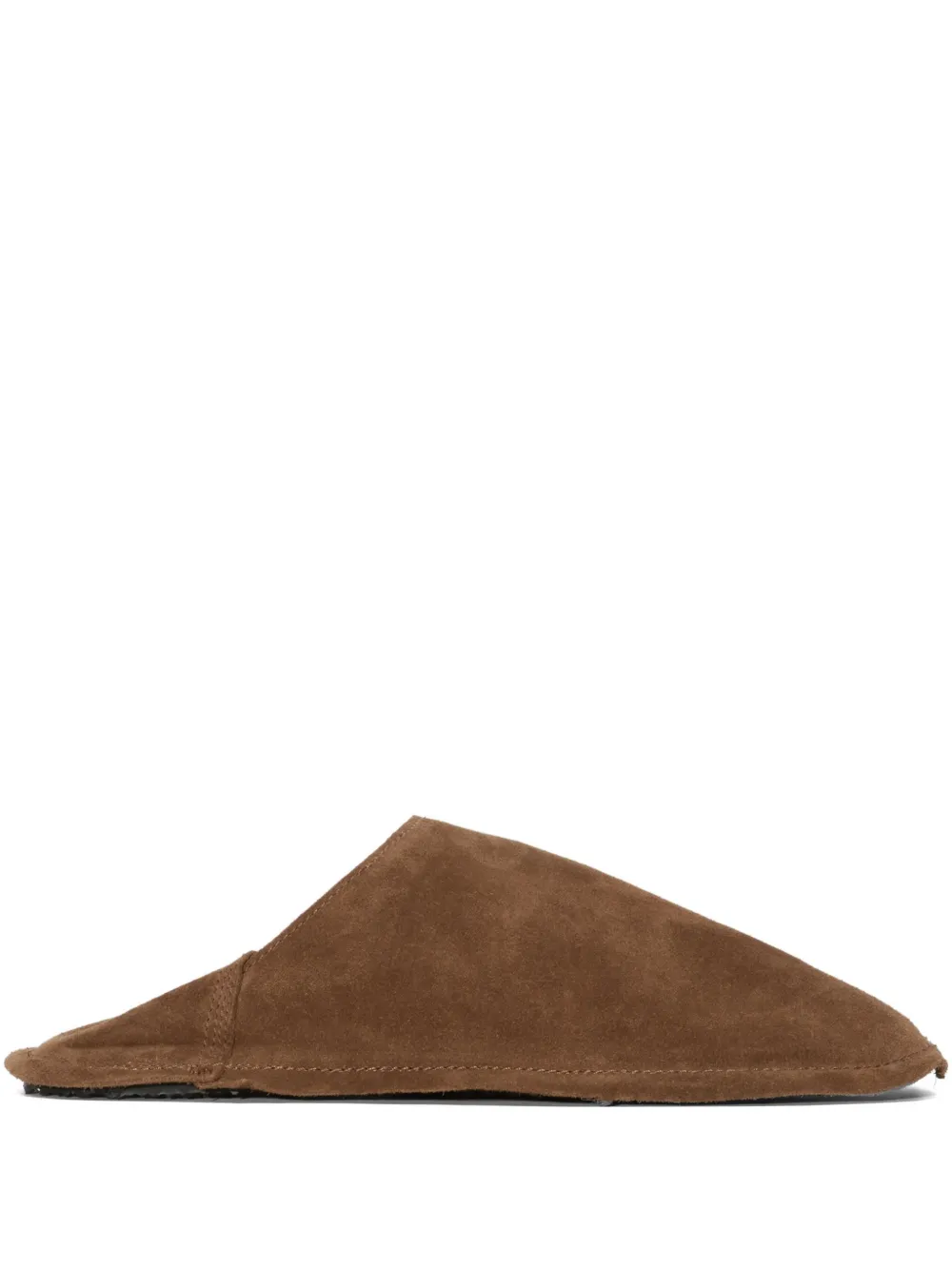 Osklen suede flat mules | Brown | Image 1