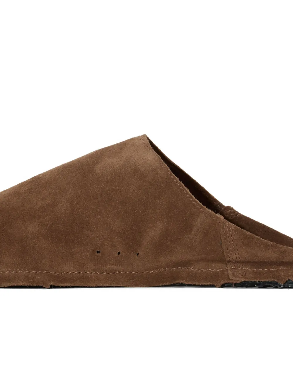 Osklen Suede Flat Mules In Brown