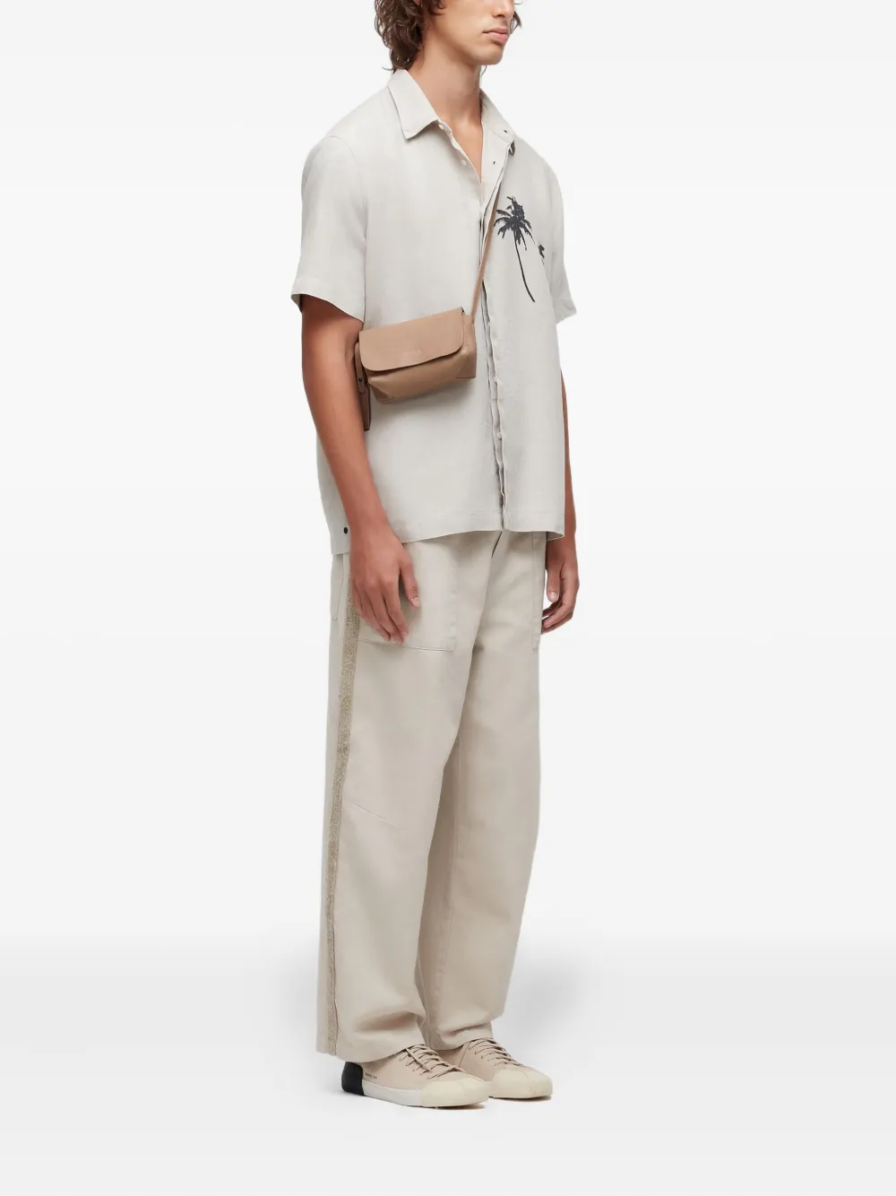 Osklen Coqueiros MC overhemd - Beige
