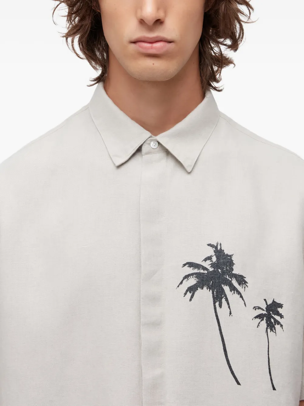 Osklen Coqueiros MC overhemd Beige