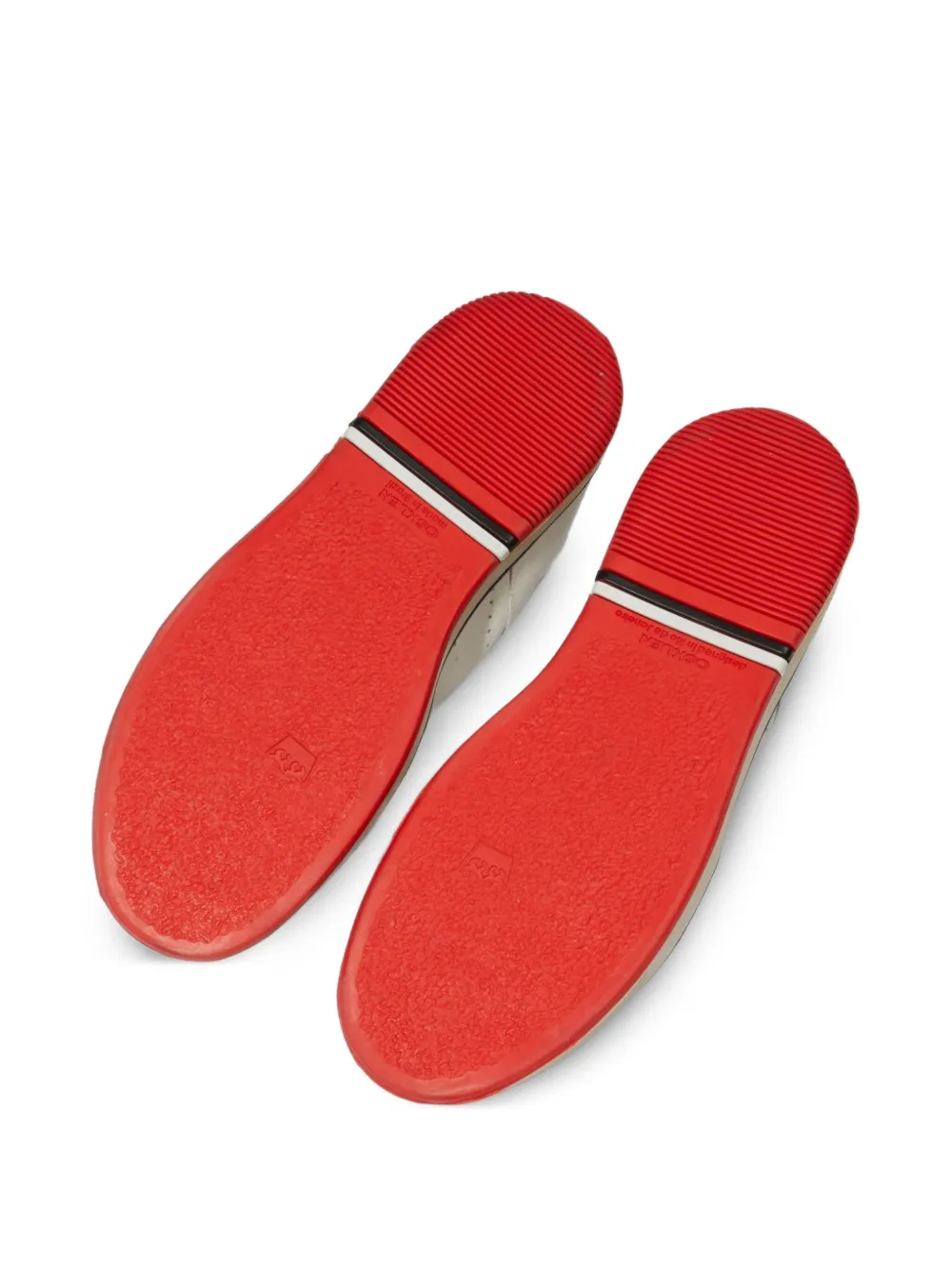 Osklen Leren low-top sneakers Wit