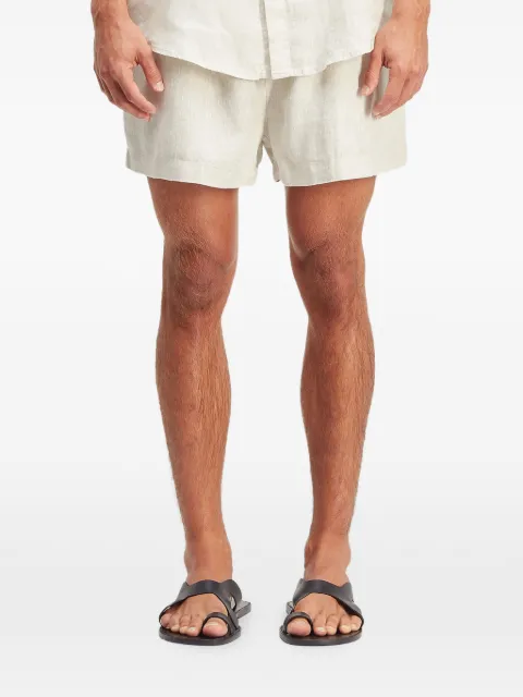 Osklen Short PJ de linho com ajuste no cós