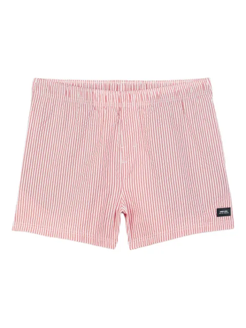 Osklen striped pattern swim shorts