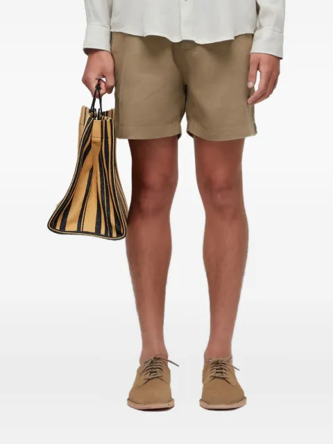 Osklen linen tailored shorts