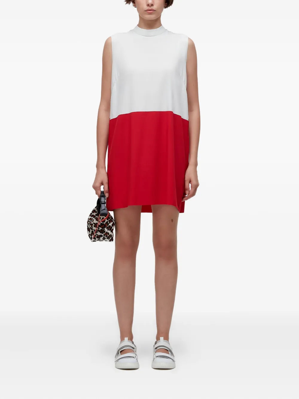 Osklen Mouwloze mini-jurk - Wit