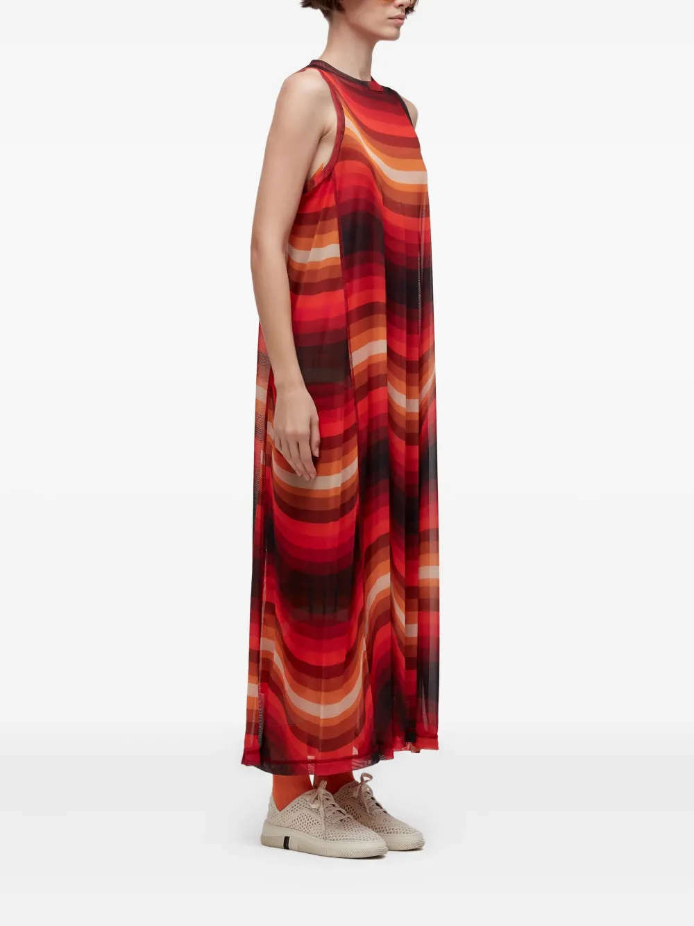  Osklen Ipanema Striped-design Dress - Red 