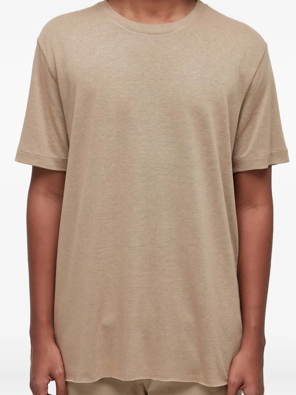 Osklen T-shirt met korte mouwen Bruin