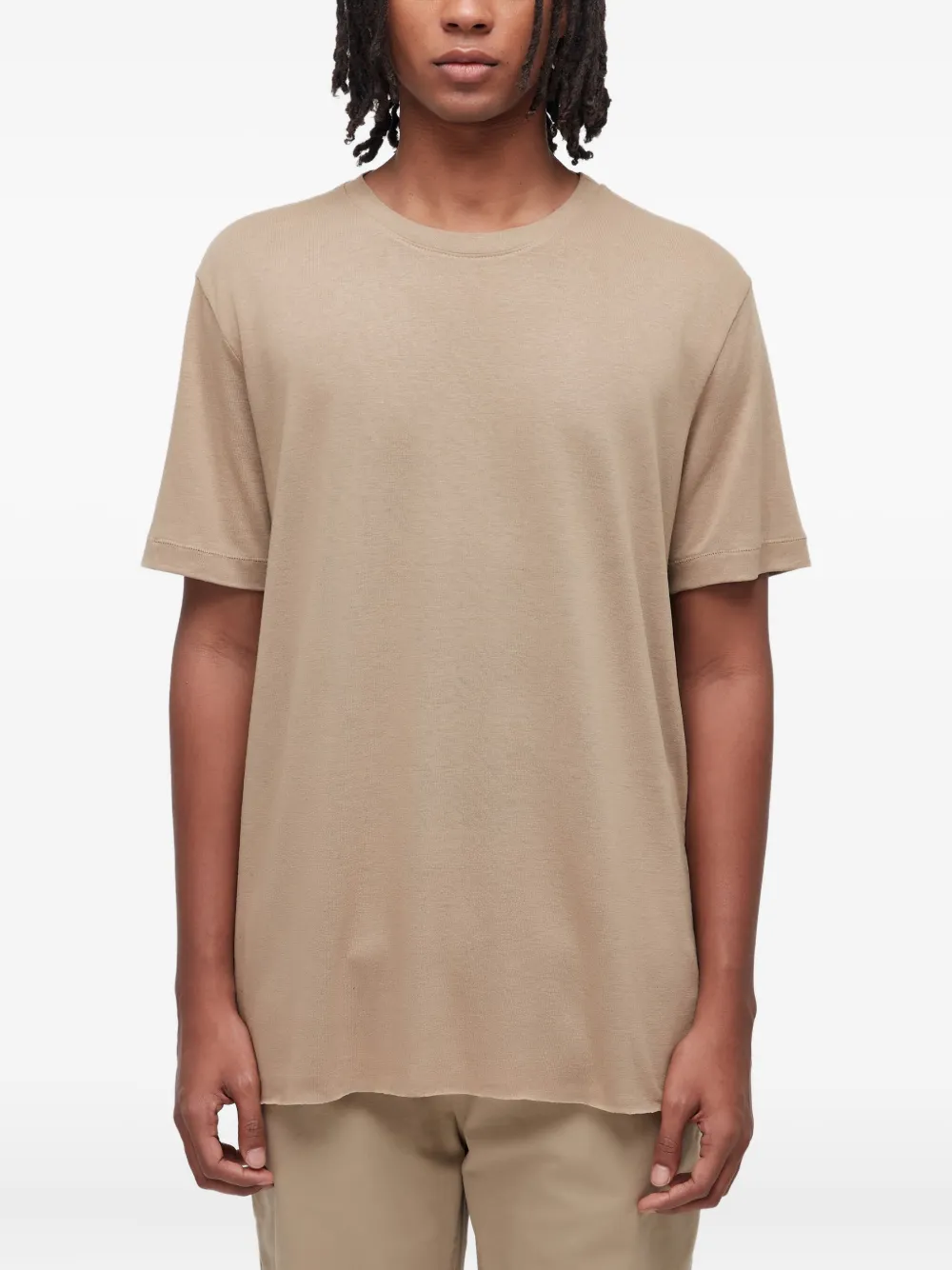 Osklen футболка с короткими рукавами | коричневый | Image 1