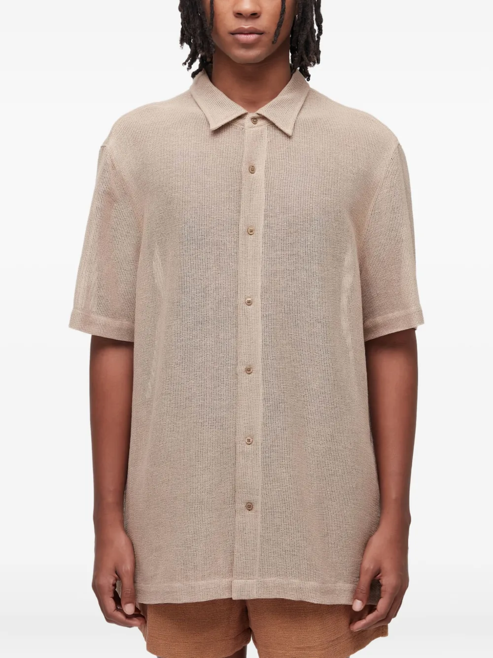 Osklen button-down shirt | Neutrals | Image 1