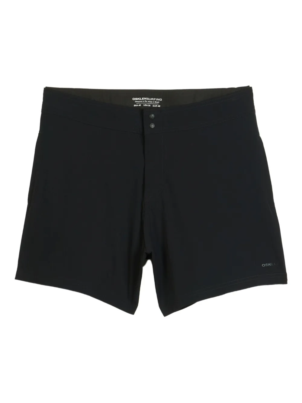 Osklen shorts de playa con bolsillos | negro | Image 1