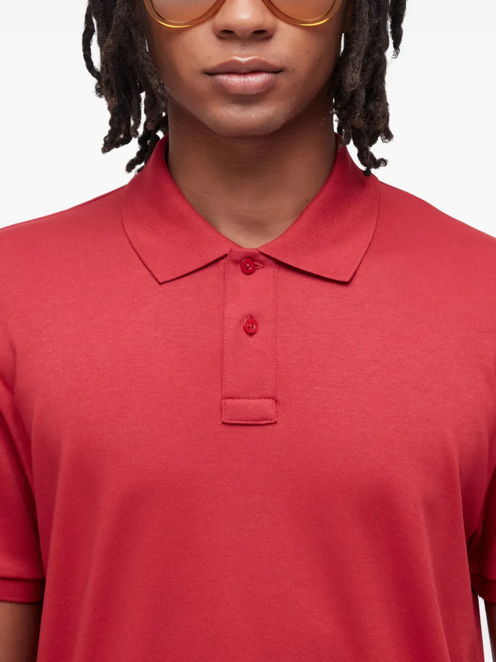 Osklen Zacht poloshirt Rood