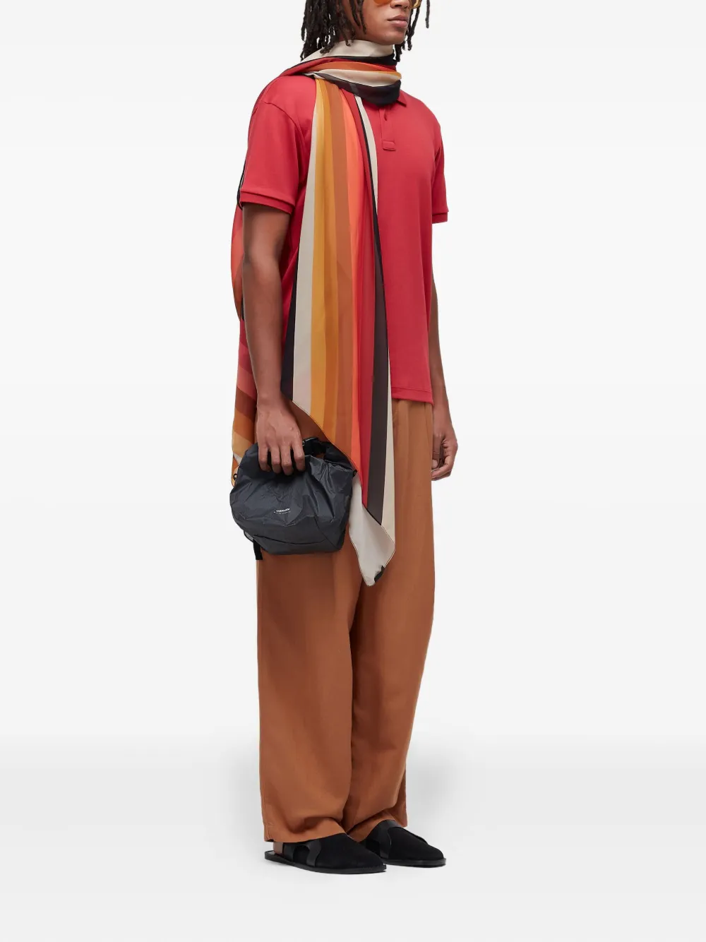 Osklen Zacht poloshirt - Rood