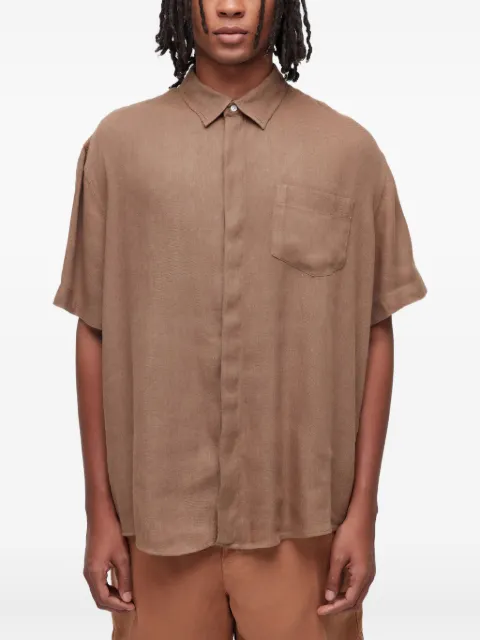 Osklen MC linen short-sleeve shirt
