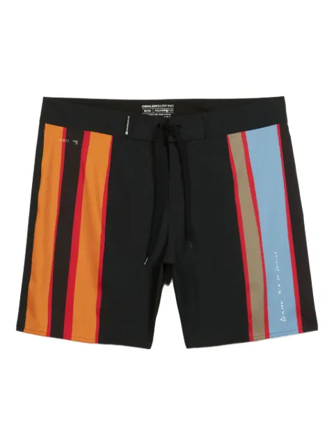 Osklen Aquaone Flex Triangle stripe-detail swim shorts