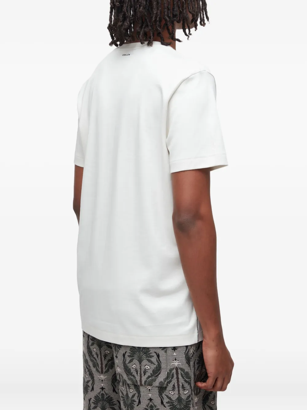 Osklen T-shirt met ronde hals Wit