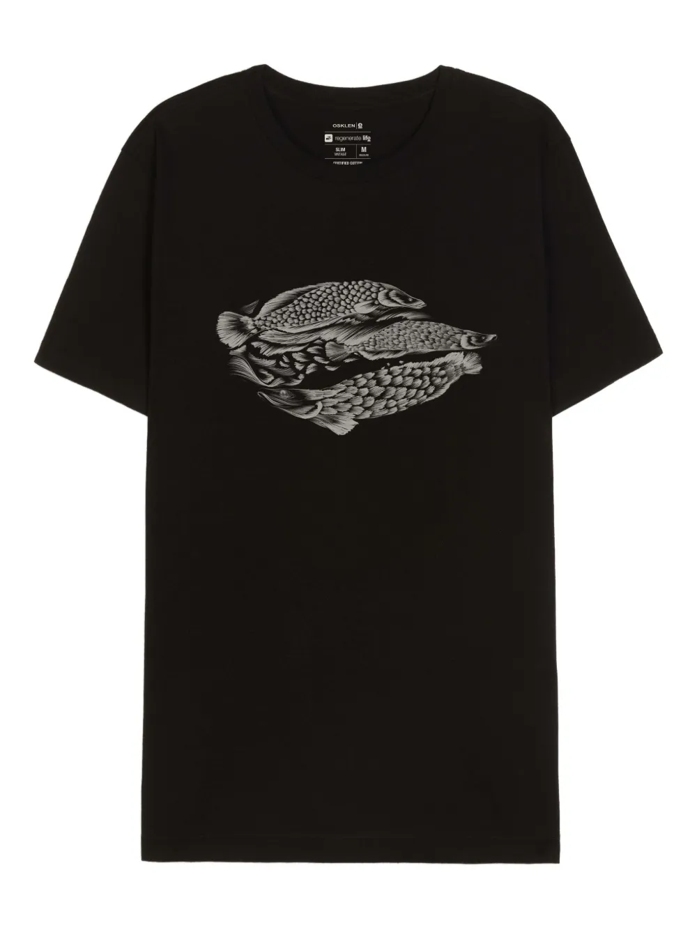 Osklen playera Pirarucu | negro | Image 1