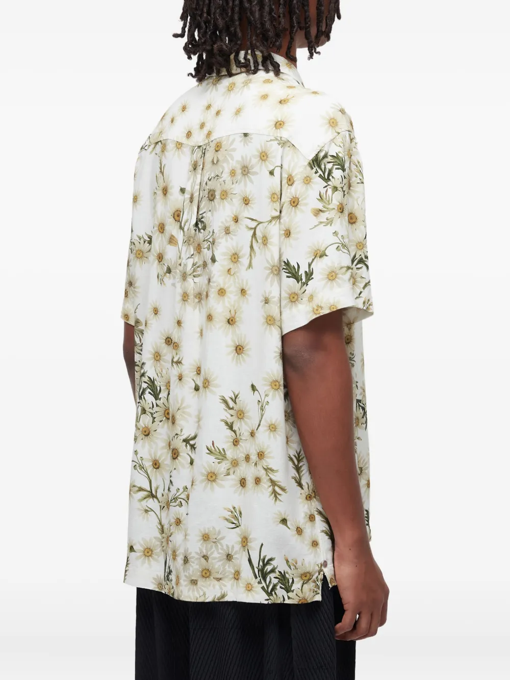 Osklen Daisy Light MC overhemd Wit