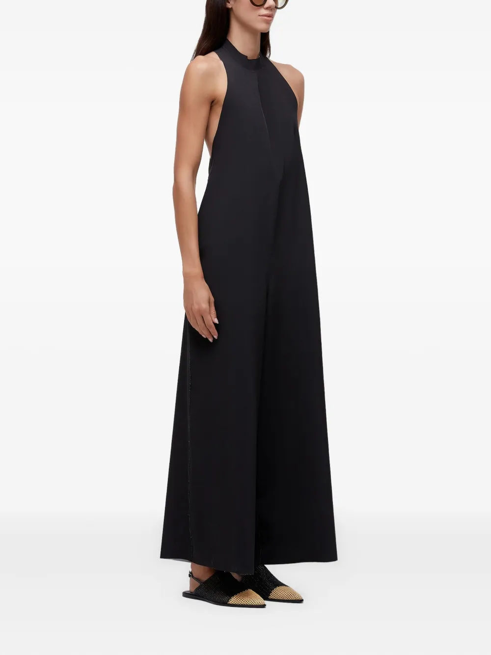 Osklen Halter-neck Jumpsuit In Black