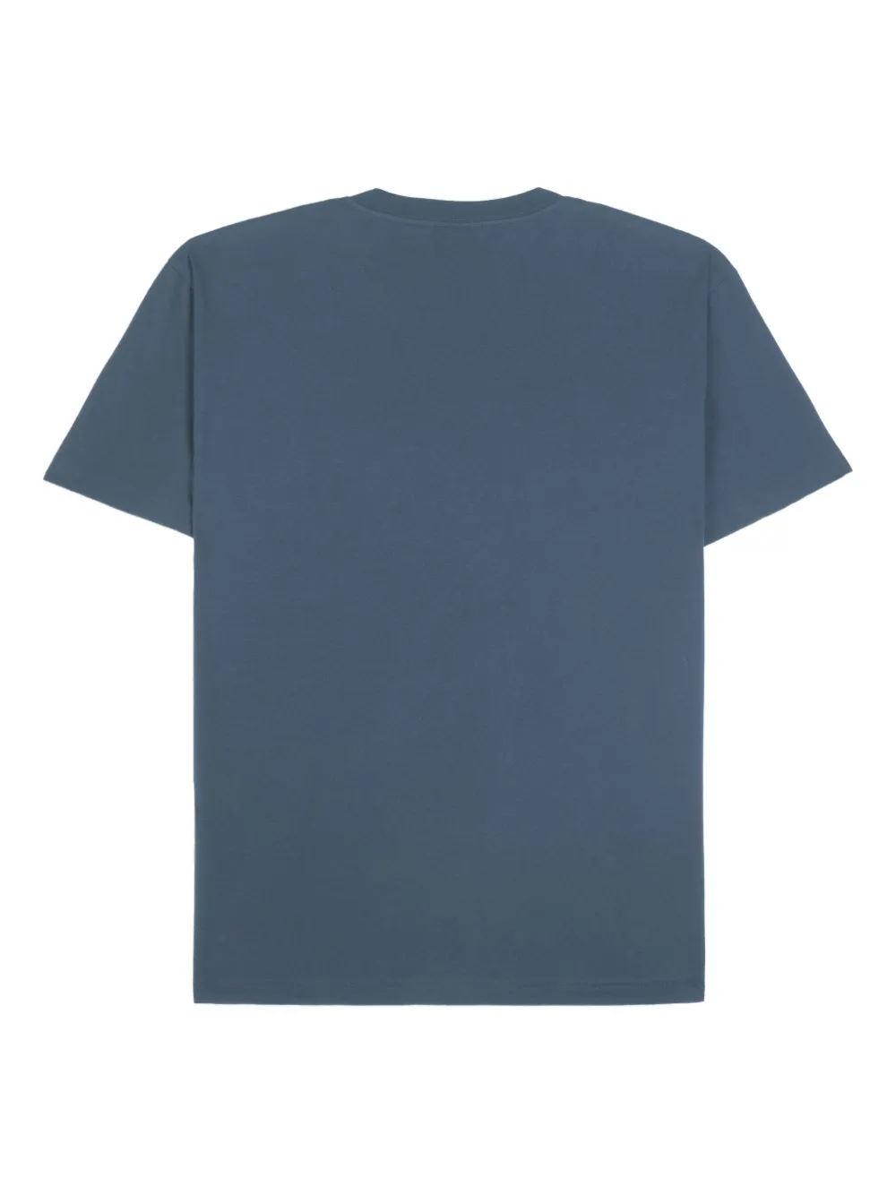 Osklen T-shirt met logoplakkaat - Blauw