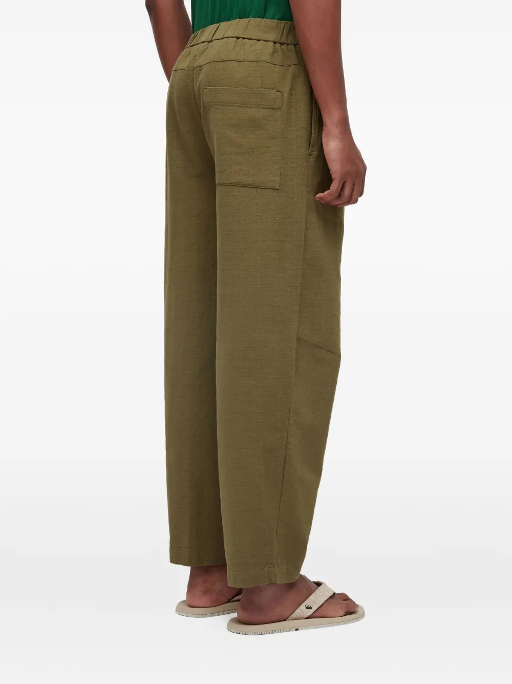 Osklen Drawstring-fastening Trousers In Green