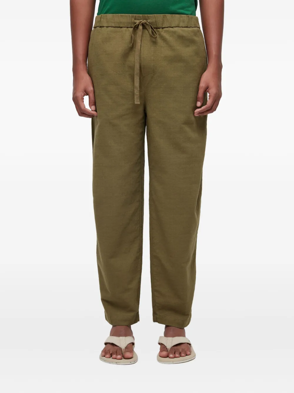 Osklen Drawstring-fastening Trousers In Green