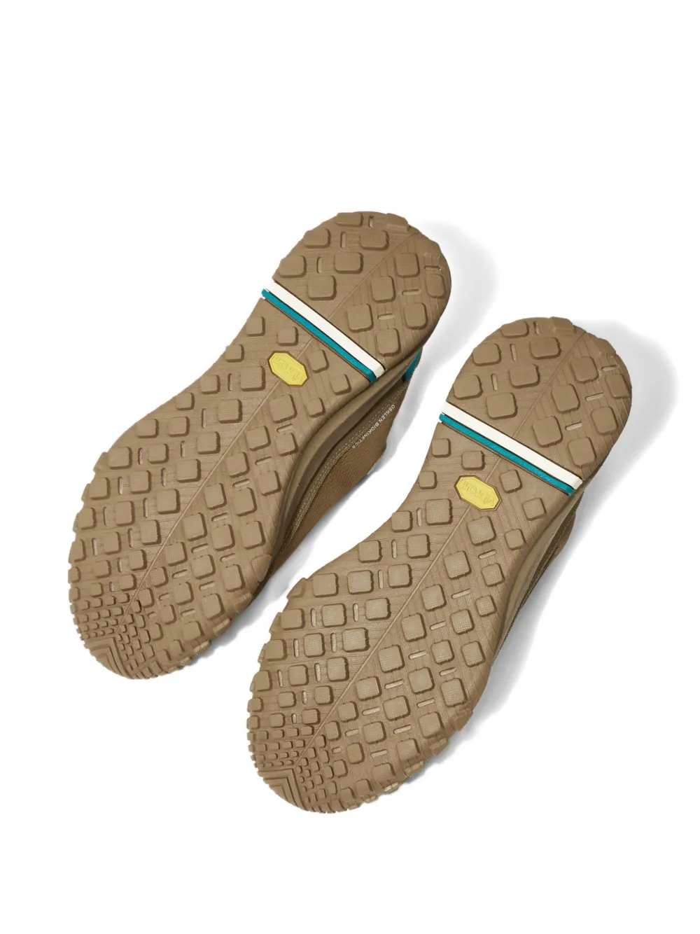 Osklen Sneakers met mesh vlak Bruin