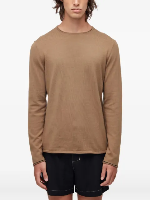 Osklen pull en coton à encolure ronde
