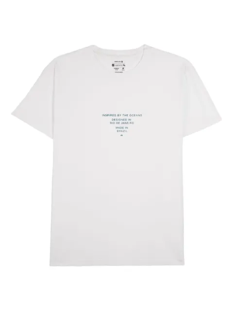 Osklen lettering-print T-shirt