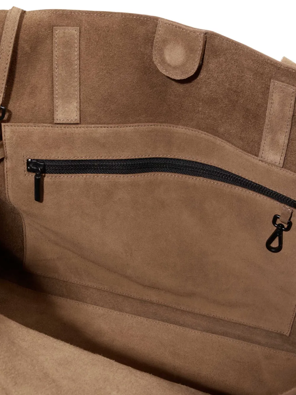 Osklen Yvi Suede Tote Bag In Brown