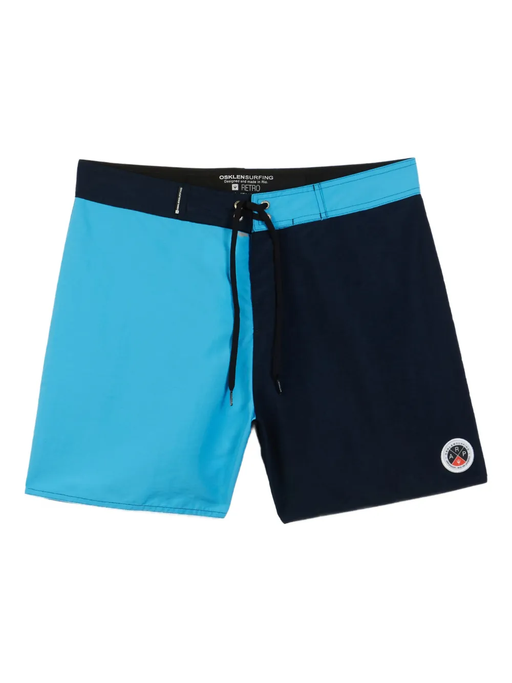 Osklen Zweifarbige Badeshorts - Blau
