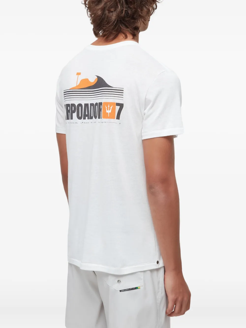 Osklen T-shirt met grafische print Wit