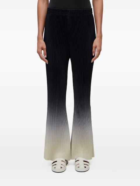 Osklen pleated ombre-effect trousers