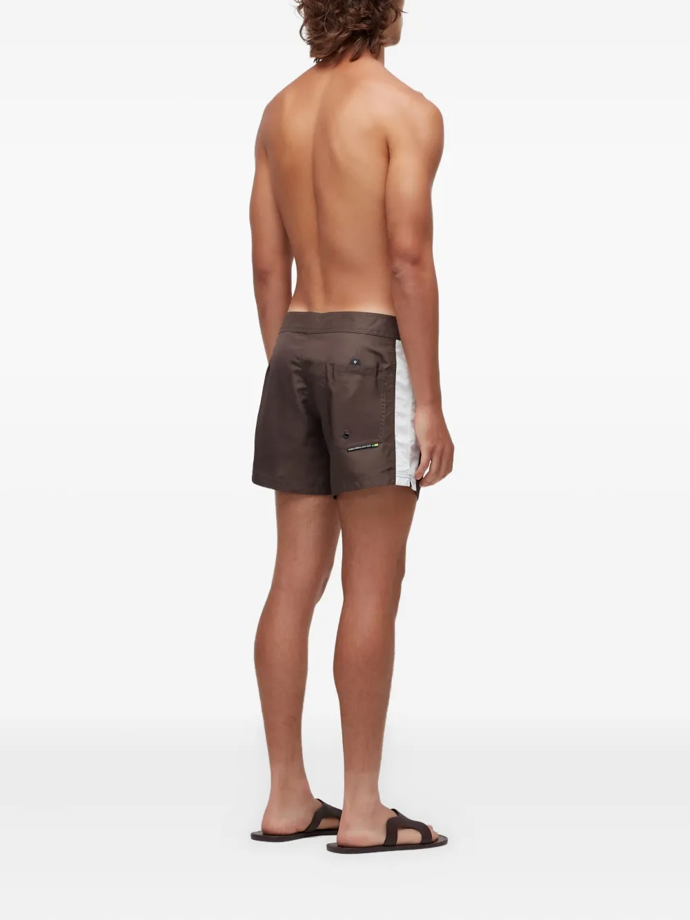 Osklen Surf Taco panelled drawstring swim shorts | Swim Shorts | Image 2