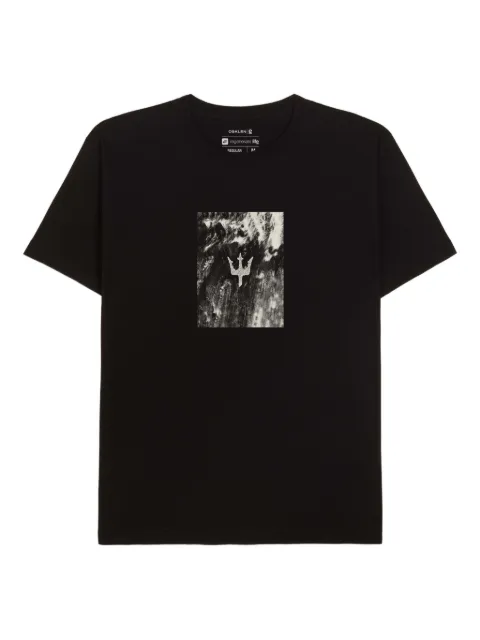 Osklen trident-print T-shirt