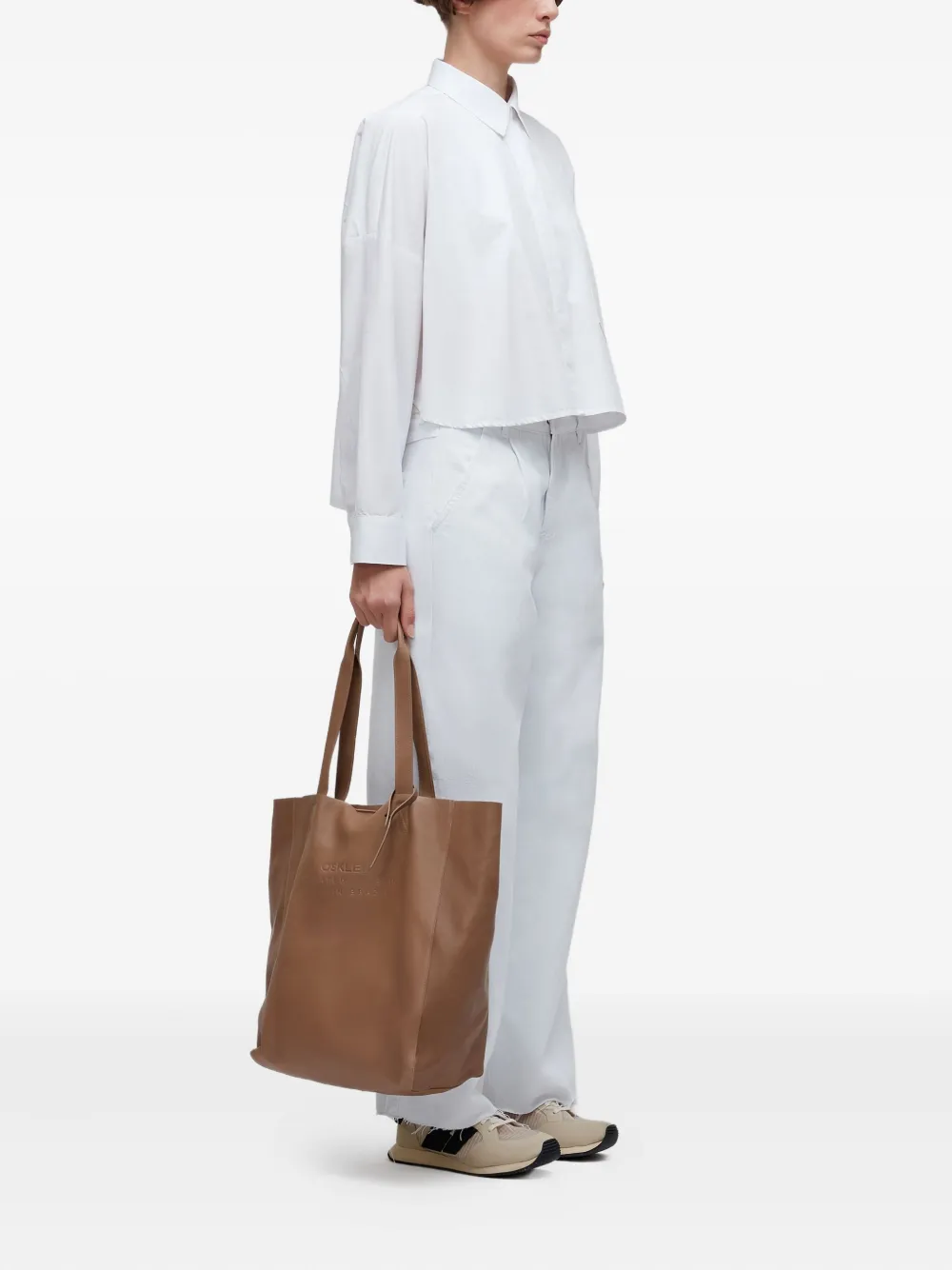 Osklen Cropped blouse - Wit