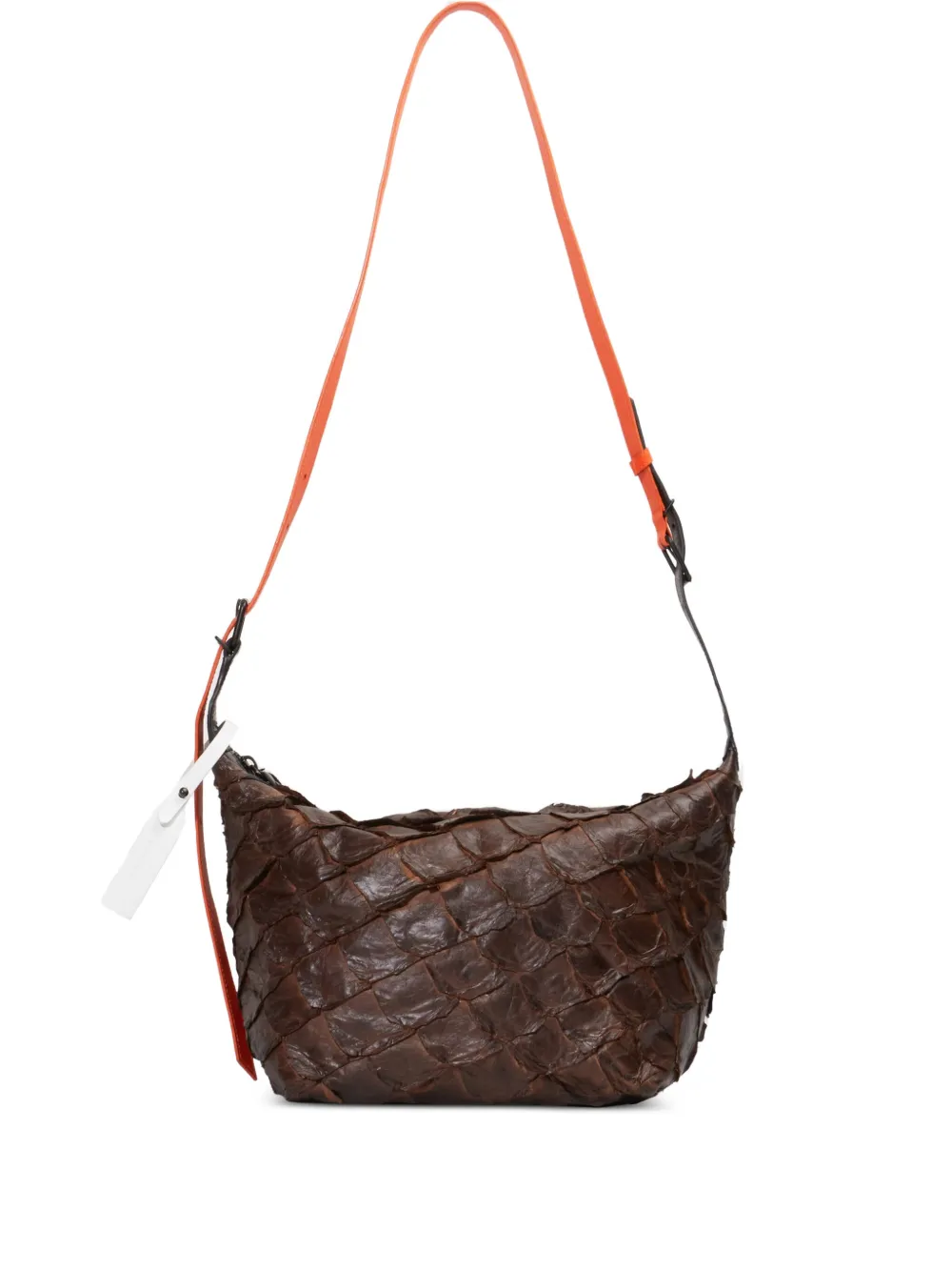 Osklen large Bakare quilted leather shoulder bag | Brown | Image 1