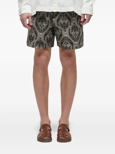 Osklen short à motif en jacquard
