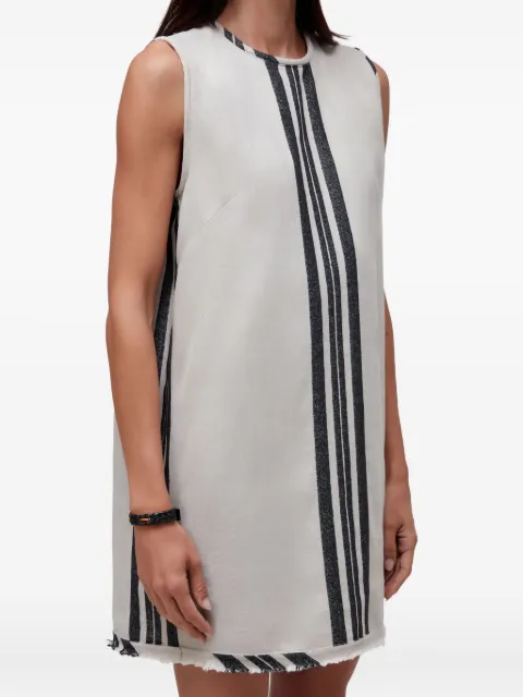 Osklen striped sleeveless mini dress