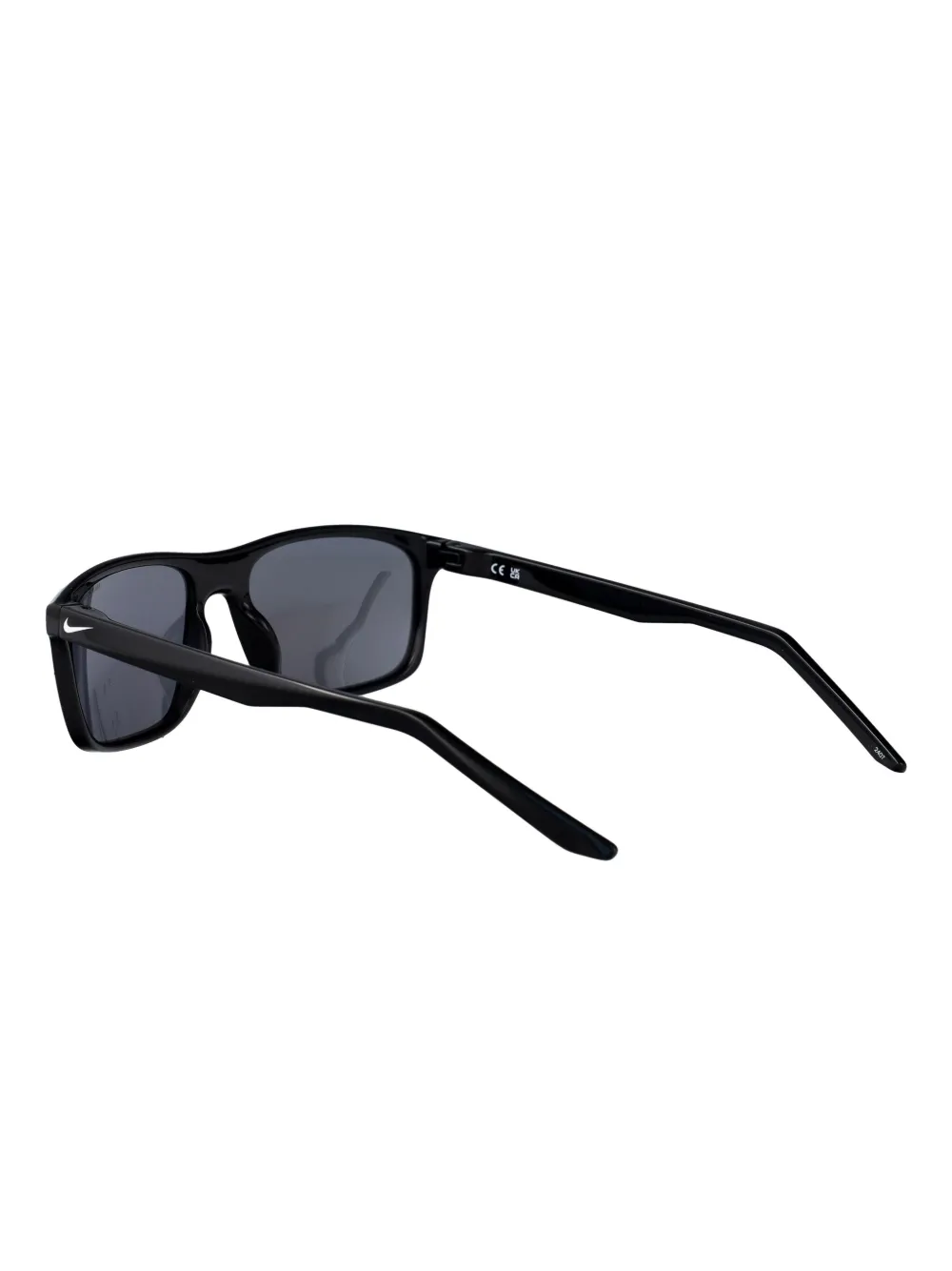 Nike Zonnebril met rechthoekig montuur Zwart