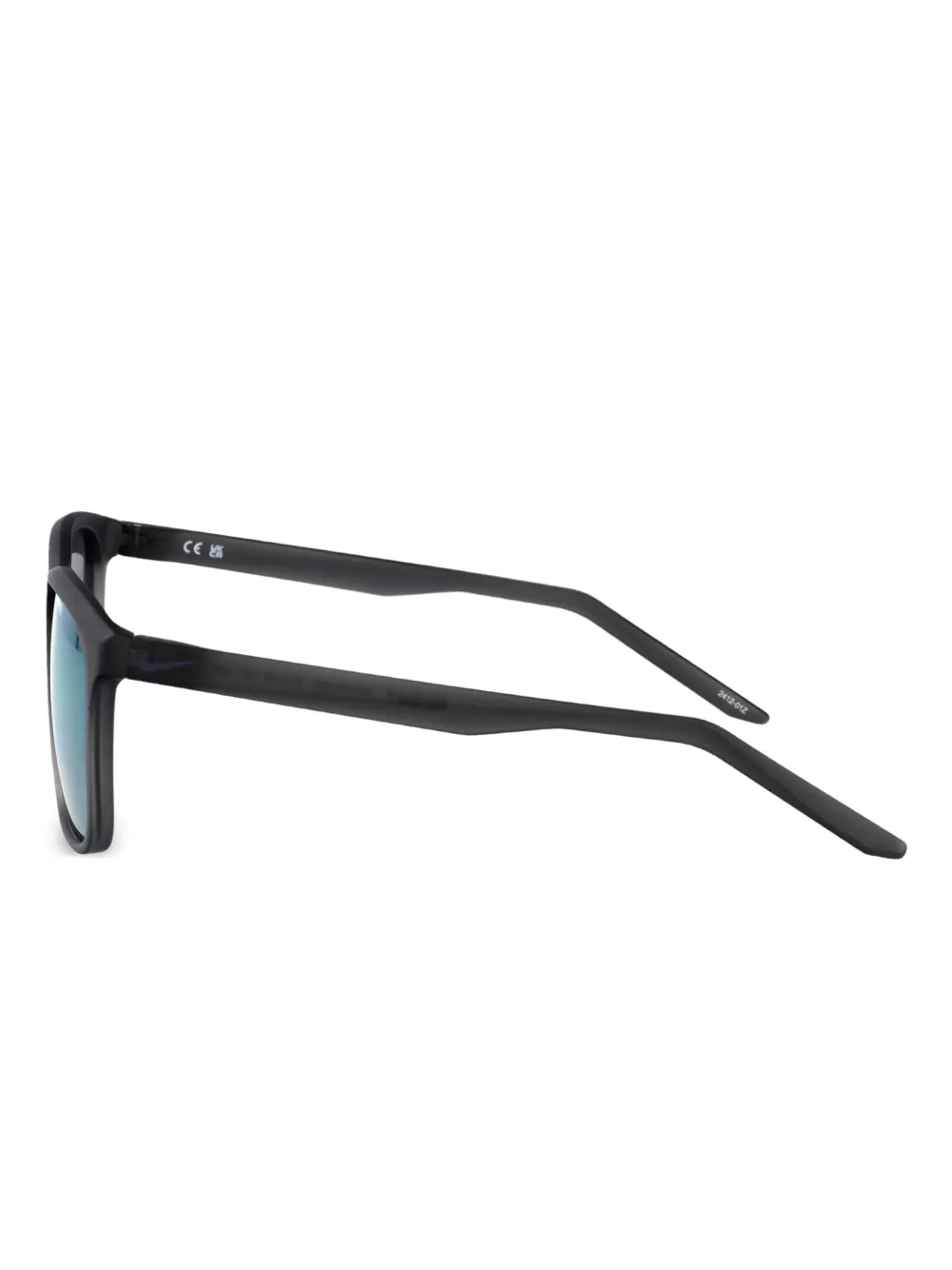 Nike Zonnebril met vierkant montuur Zwart