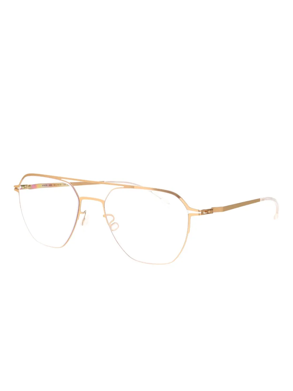 Mykita Imba bril met geometrisch montuur Goud