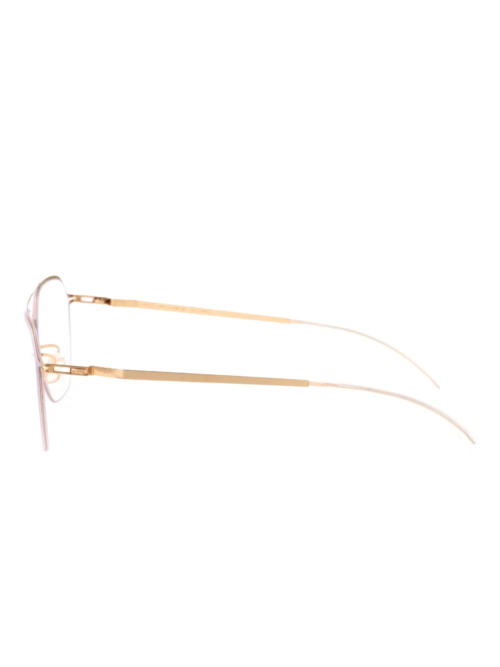 Mykita Imba bril met geometrisch montuur Goud