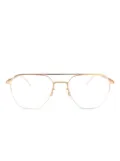 Mykita Imba geometric-frame glasses - Gold