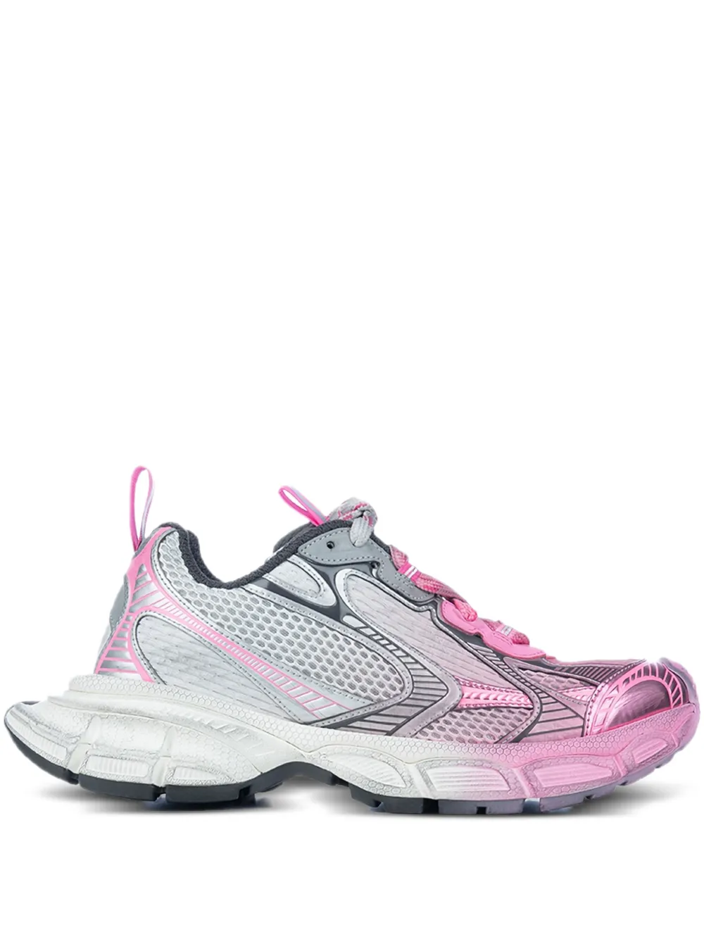 Balenciaga 3XL mesh-panelled sneakers Grey