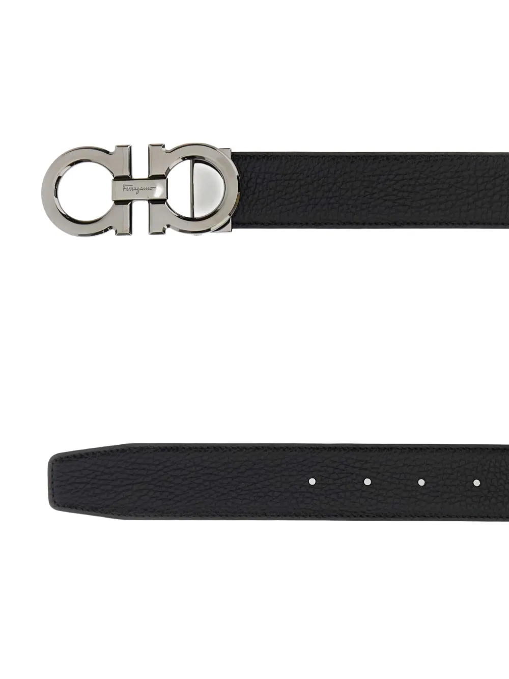 Ferragamo cinturón reversible con hebilla Gancini | Image 2