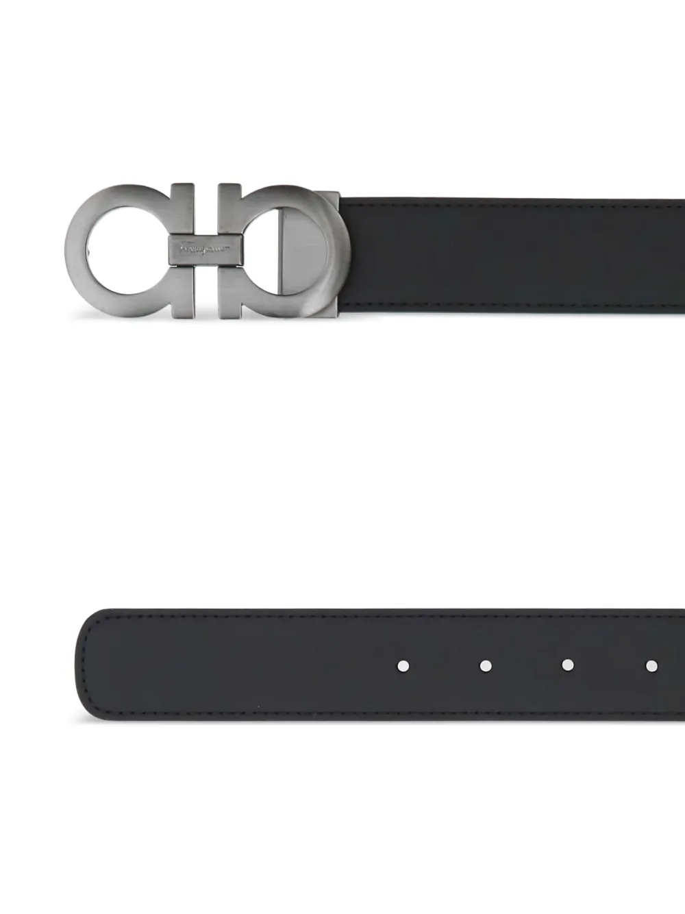 Ferragamo Gancini-buckle leather belt | Image 2