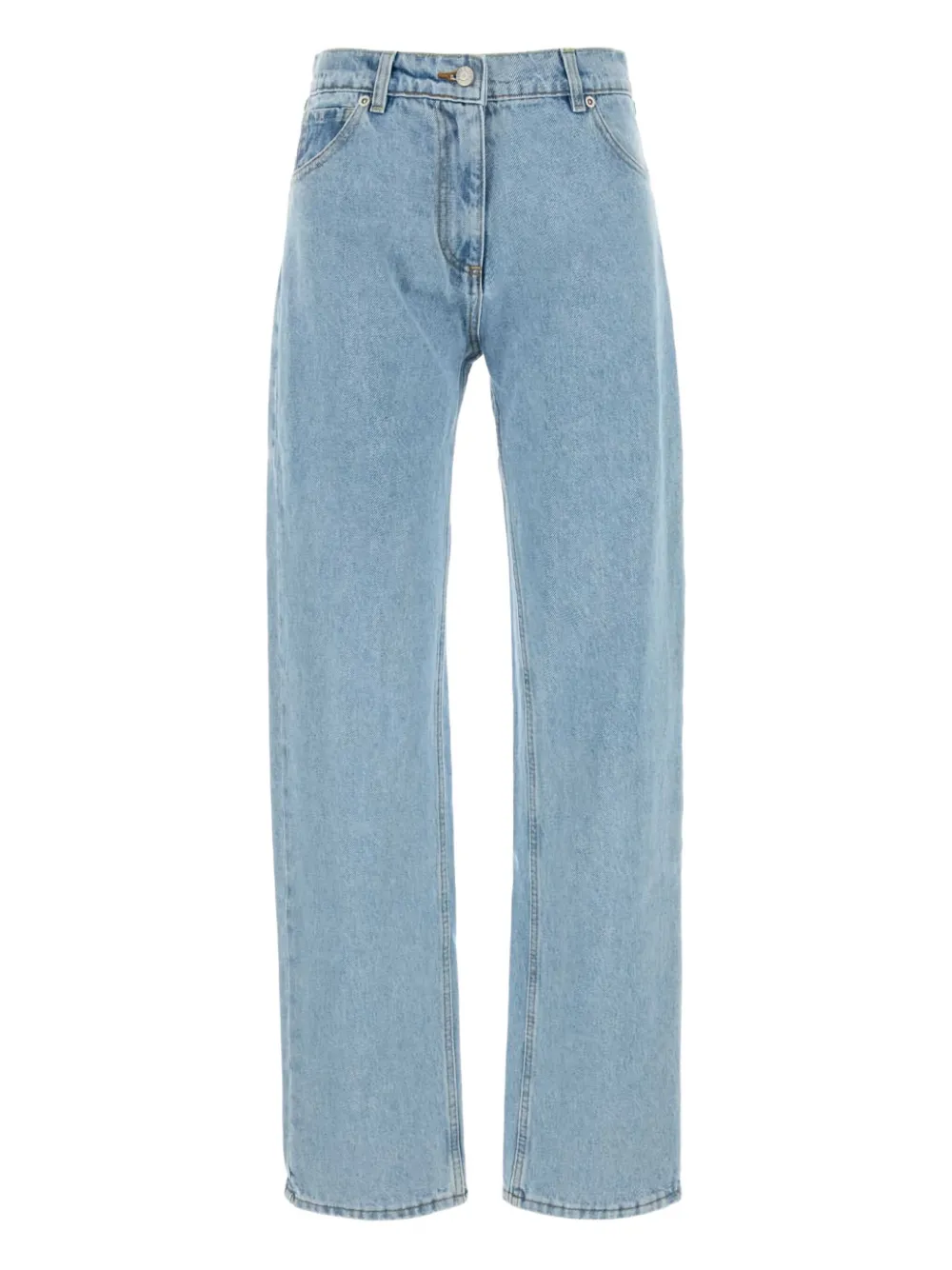 Magda Butrym PF25 straight-leg jeans Blauw
