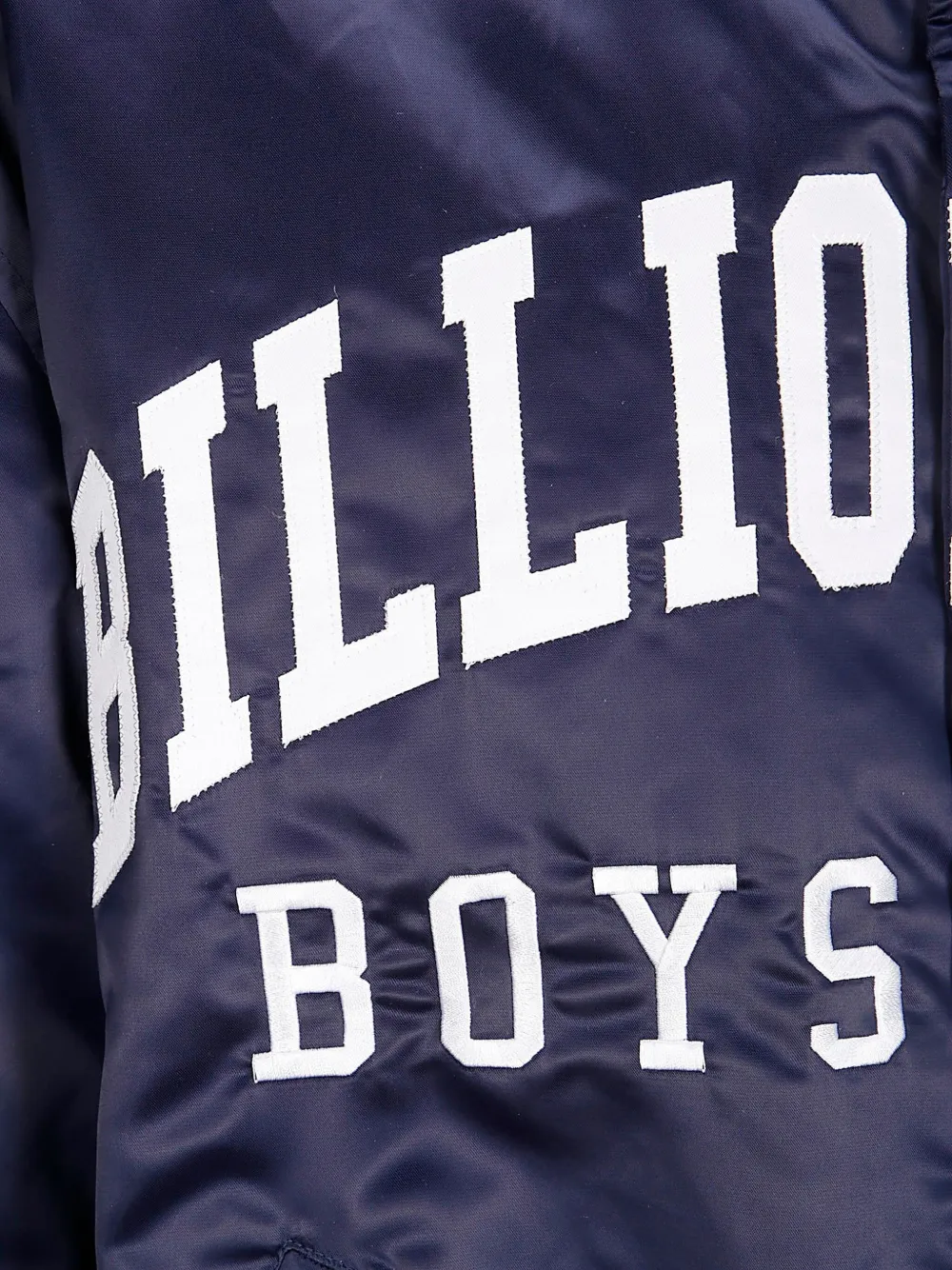 Billionaire Boys Club satin bomber jacket Blauw